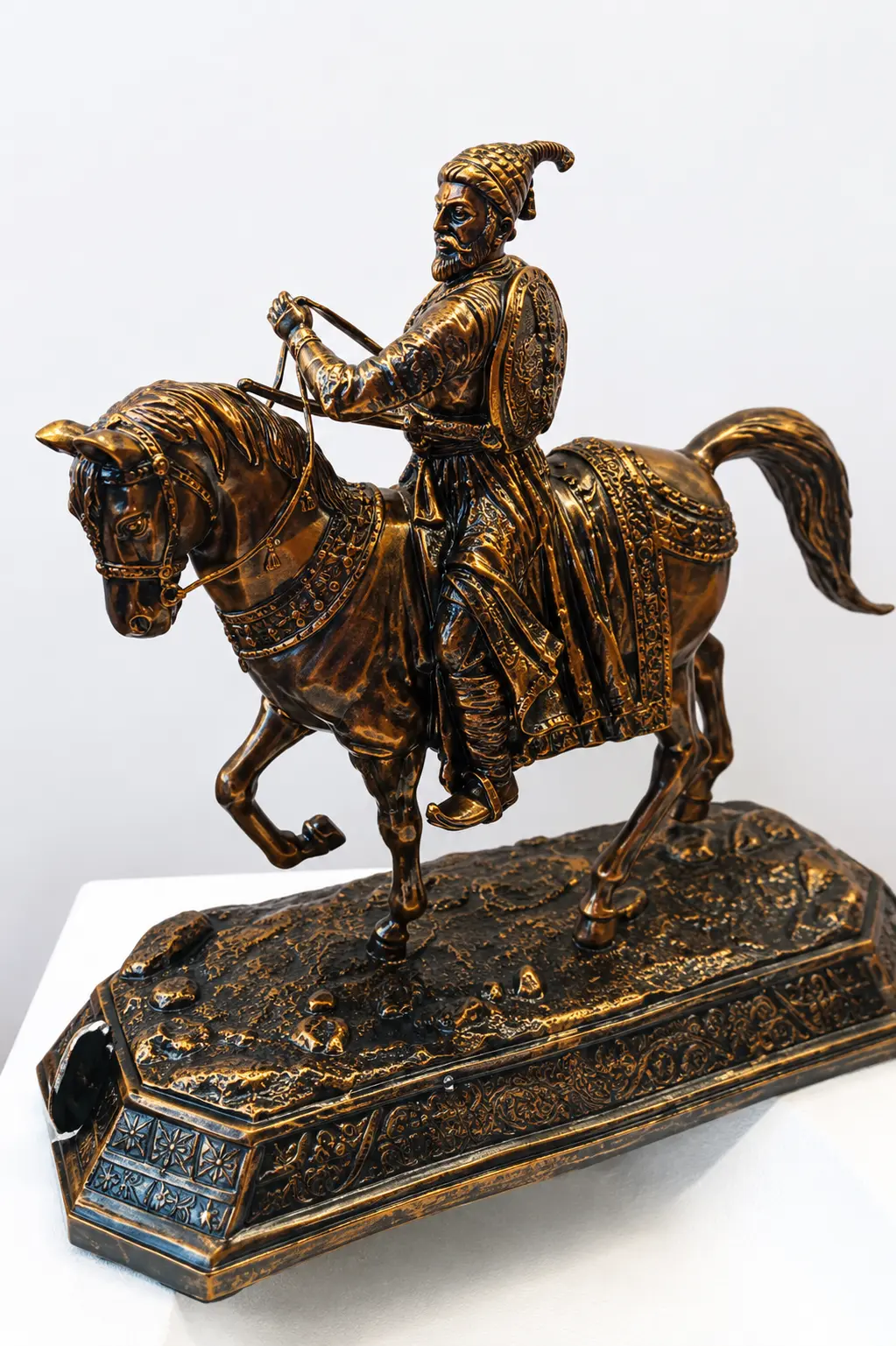 Equestrian Warrior Statue